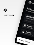 برنامه‌نما JUSTWORK عکس از صفحه