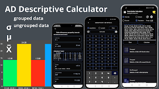 پوستر AD Calculadora Descriptiva