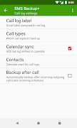 برنامه‌نما SMS Backup+ عکس از صفحه
