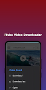 iTube video downloader imagem de tela 3