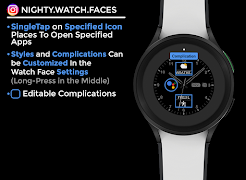Lenonight - watch face screenshot 4