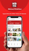 SOS Smart Clean الملصق