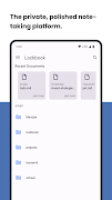 Lockbook: Note-taking Platform Cartaz