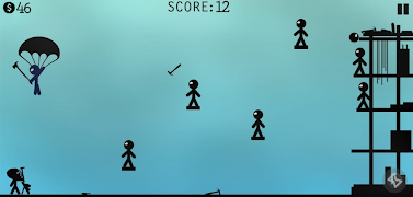 Stickman Fight - Knife Hit imagem de tela 5