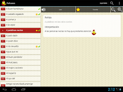 6 Schermata Refranes