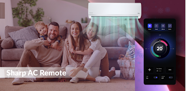 Remote for Sharp AC imagem de tela 4