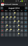 Moniusoft Calendar Ekran Görüntüsü 5