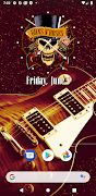 GNR Clock Widget & Wallpapers screenshot 3
