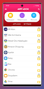 AppLock تصوير الشاشة 1