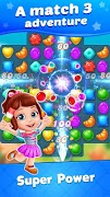 1 Schermata New Match 3 - Candy Splash Mania