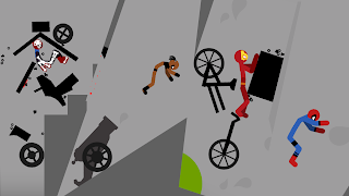 Fly Stickman Dismounting screenshot 5