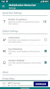 Multiplication Memorizer: Math اسکرین شاٹ 6