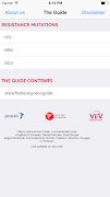 The HIV & Hepatitis Guide poster