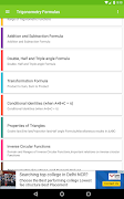 All Trigonometry Formulas syot layar 5