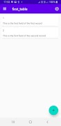 Speech2Forms - voice tables screenshot 1