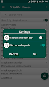 Scientific names (Binomial) اسکرین شاٹ 3