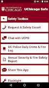 برنامه‌نما UChicago Safe عکس از صفحه