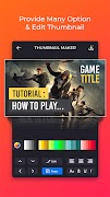 1 Schermata Thumbnail Maker & Thumb Art