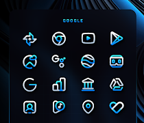 BlueLine IconPack screenshot 4