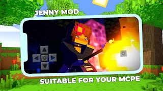 Jenny Mod for Minecraft PE 스크린샷 1