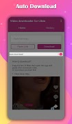 लाइक के लिए वीडियो डाउनलोडर -  स्क्रीनशॉट 3