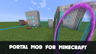 Portal Gun Mod for Minecraft screenshot 1
