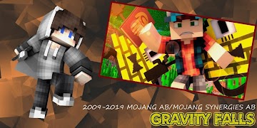 Map Gravity Falls: Blocks City captura de pantalla 6