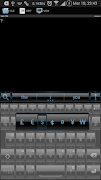 AI Keyboard Theme Frame Blue syot layar 4