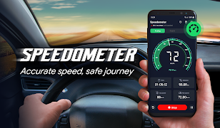 GPS Speedometer Cartaz