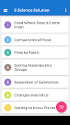 6th Science NCERT Solution ภาพหน้าจอ 1