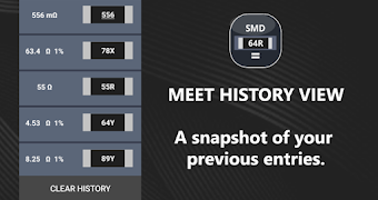 SMD Resistor Calculator تصوير الشاشة 2