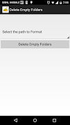 Delete Empty Folders اسکرین شاٹ 1