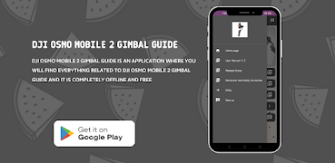 DJI Osmo Mobile 2 gimbal Guide Cartaz