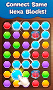 برنامه‌نما Hexa Block Puzzle Merge Puzzle عکس از صفحه