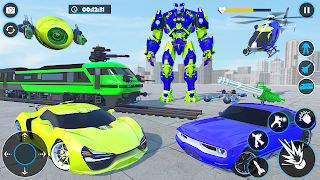 برنامهنما Train Robot Transformation War عکس از صفحه