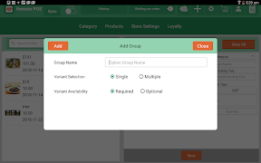Remote POS Tablet تصوير الشاشة 1