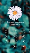 Small Daisy Theme – AppLock स्क्रीनशॉट 1