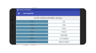 বয়স ক্যালকুলেটর - age calculat 截圖 7