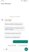 Blank Message bài đăng