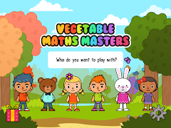 Vegetable Maths Masters Cartaz