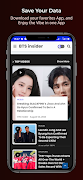 برنامه‌نما BTS Insider عکس از صفحه