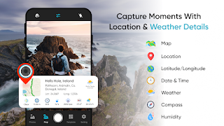 1 Schermata GPS Map On Camera & Timestamp
