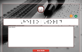 Braille Text captura de pantalla 2
