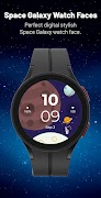 برنامه‌نما Space Galaxy Watch Faces عکس از صفحه