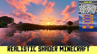 Realistic Shader for Minecraft captura de pantalla 3