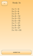 Tabliczka mnożenia screenshot 1