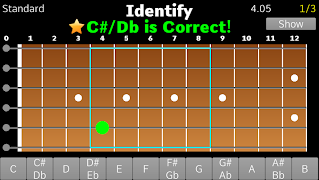 Fretboard Learn captura de pantalla 1