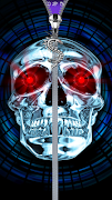 2 Schermata Skull lock screen.