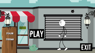 Stealing Stickman : Funny Esca screenshot 1