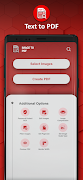 Image To PDF: Text Converter imagem de tela 5